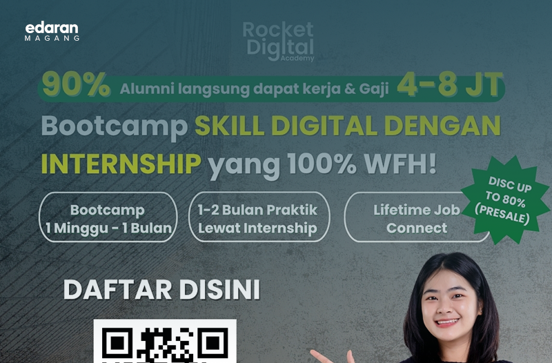 Bootcamp Skill Digital + Internship Rocket Digital